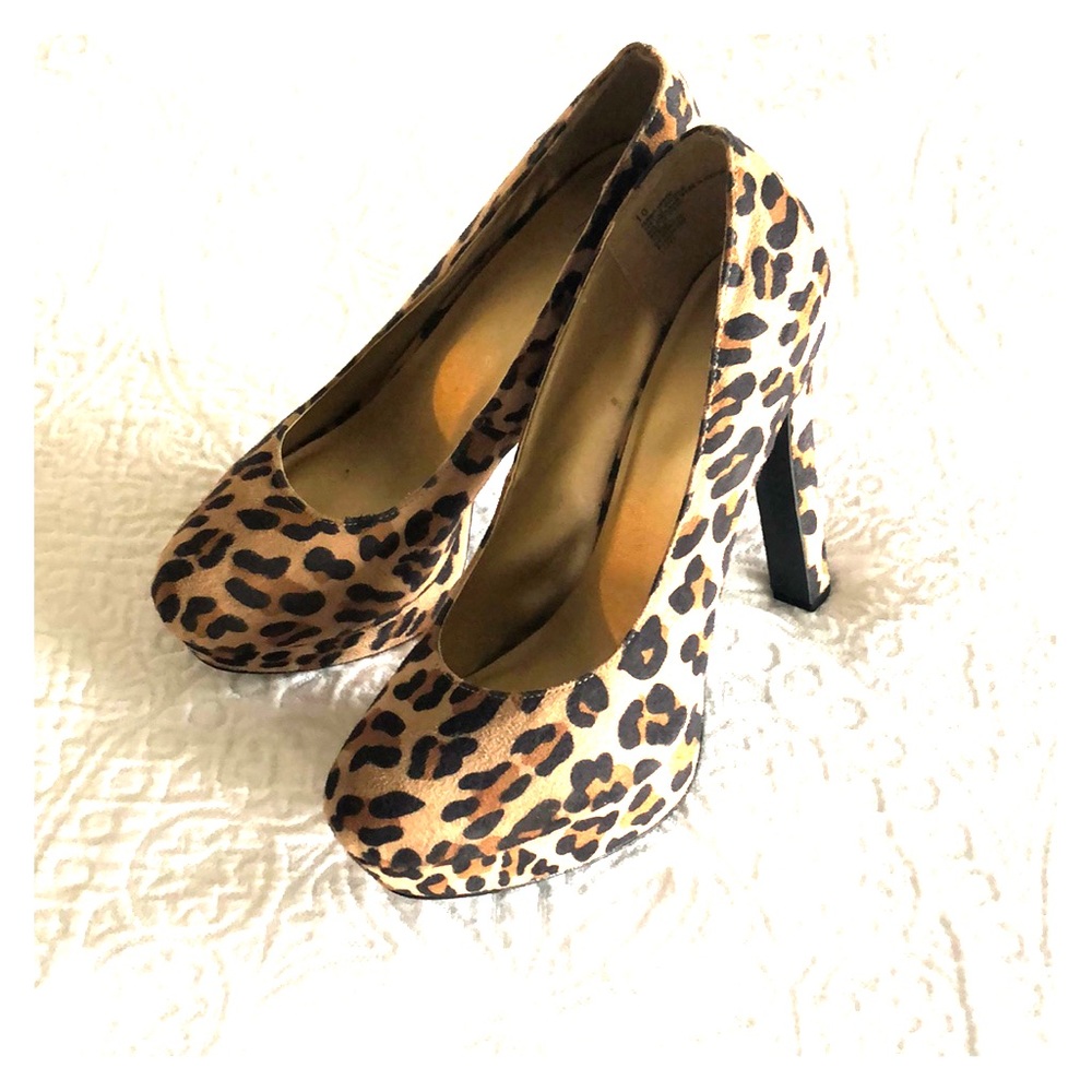 Leopard Platform Heels - Mossimo